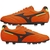 Chuteira Mizuno Campo Morelia Classic MD Laranja e Preto Masculino - comprar online