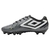Chuteira Umbro Campo Action Cinza e Branco Masculino na internet