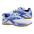 Chuteira Diadora Futsal Mondiale II Branco e Azul Masculino - comprar online