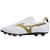 Chuteira Mizuno Campo Morelia Classic MD Branco e Dourado Masculino - KALFE
