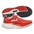 Tênis Fila T2 Xtreme Vermelho e Branco Feminino Corrida Academia - comprar online
