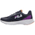 Imagem do Tênis Fila Racer Gripper Preto e Roxo Feminino Caminhada Corrida