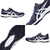 Tênis Asics Upcourt 6 Marinho e Branco Masculino Esporte - Indoor na internet