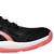 Tênis Asics Upcourt 6 Preto e Rosa Feminino Esporte - Indoor - KALFE