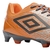 Chuteira Umbro Campo Gravity Laranja e Cinza Masculino na internet