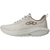 Tênis Olympikus Acqua Bege e Branco Feminino Caminhada Corrida - KALFE