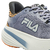 Tênis Fila Racer Nairobi Cinza e Branco Feminino Caminhada Corrida - KALFE