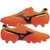Chuteira Mizuno Campo Morelia Club MD Laranja e Preto Masculino - comprar online