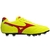 Chuteira Mizuno Campo Morelia Classic MD Amarelo e Vermelho Masculino