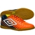 Chuteira Umbro Futsal Fifty V Laranja e Marinho Masculino - comprar online