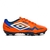 Chuteira Umbro Campo Prisma + Laranja e Branco Masculino
