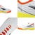 Chuteira Penalty Society Se7e Locker XXI Branco e Laranja Masculino - comprar online
