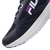 Tênis Fila Racer Gripper Preto e Roxo Feminino Caminhada Corrida