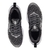Tênis Fila Prisma Preto e Cinza Feminino Caminhada Corrida - KALFE