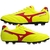 Chuteira Mizuno Campo Morelia Classic MD Amarelo e Vermelho Masculino - comprar online