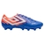 Chuteira Umbro Campo Action Azul e Laranja Masculino