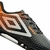 Chuteira Umbro Campo Warskin Preto e Laranja Masculino - loja online