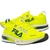 Tênis Fila Float Elite Verde Limão Masculino Corrida Academia - comprar online