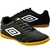 Chuteira Umbro Futsal Neo Striker Preto e Branco Masculino - comprar online