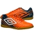 Chuteira Umbro Futsal Fifty V Laranja e Marinho Masculino - comprar online
