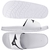Chinelo Mizuno Basic Branco e Preto Masculino - KALFE
