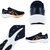 Imagem do Tênis Asics Gel-Shogun 7 Marinho e Laranja Masculino Corrida Academia