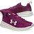 Tênis Under Armour Essential Se Vinho e Branco Feminino Caminhada Corrida - comprar online