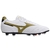 Chuteira Mizuno Campo Morelia Classic MD Branco e Dourado Masculino