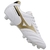 Chuteira Mizuno Campo Morelia Club MD Branco e Dourado Masculino - loja online