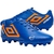 Chuteira Umbro Campo Orbit Azul e Laranja Masculino - comprar online