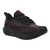 Tênis Olympikus Acqua Preto e Rosa Feminino Caminhada Corrida