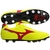 Chuteira Mizuno Campo Morelia Classic MD Amarelo e Vermelho Masculino