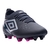 Chuteira Umbro Campo Adamant Top Speed Club Preto e Rosa Masculino