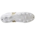 Chuteira Mizuno Campo Morelia Club MD Branco e Dourado Masculino - KALFE
