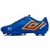 Chuteira Umbro Campo Orbit Azul e Laranja Masculino - KALFE
