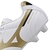 Chuteira Mizuno Campo Morelia Club MD Branco e Dourado Masculino - KALFE