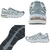 Imagem do Tênis Asics Gel-Nagoya St Branco e Cinza Feminino Casual