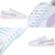 Tênis Puma Jada BDP Branco e Roxo Feminino Casual - KALFE