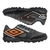 Chuteira Society Umbro Pro 5 Bump Club Preto e Laranja Masculino - KALFE