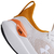 Tênis Under Armour Charged HIT Branco e Laranja Masculino Corrida Academia na internet