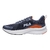 Tênis Fila Prisma Marinho e Laranja Masculino Caminhada Corrida - loja online