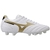 Chuteira Mizuno Campo Morelia Club MD Branco e Dourado Masculino