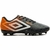 Chuteira Umbro Campo Warskin Preto e Laranja Masculino