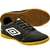 Chuteira Umbro Futsal Neo Striker Preto e Branco Masculino