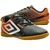 Chuteira Umbro Futsal Warskin Preto e Laranja Masculino - comprar online