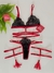 CONJUNTO SEXY RENDA COM PERNEIRA PRETO C/ VERMELHA (cópia)