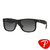 RB JUSTIN POLARIZADO 4165 NEGRO MATE GRIS DEGRADE