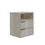 Mesa De Luz EMC Con 2 Cajones Y Estante - comprar online