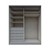 Gran Placard EMC Puertas Corredizas con 5 cajones - EMC Muebles Recoleta - Tienda Oficial