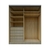 Gran Placard EMC Puertas Corredizas con 5 cajones - comprar online